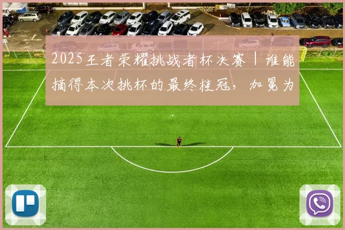 2025王者荣耀挑战者杯决赛｜谁能摘得本次挑杯的最终桂冠，加冕为王？