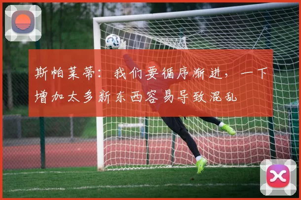斯帕莱蒂：我们要循序渐进，一下增加太多新东西容易导致混乱